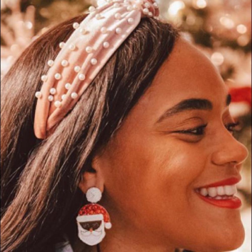 SANTA DROP EARRINGS - Picture 6 of 8